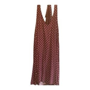 American Eagle Polka Dot Halter Dress